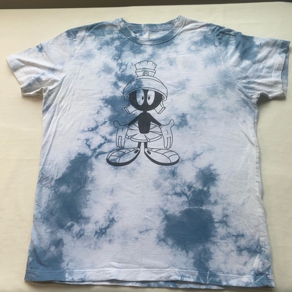 Tailgate Marvin the Martian Tie Dye Tee size M 
Looney Tunes Retro Cartoon Shirt - Picture 2 of 8
